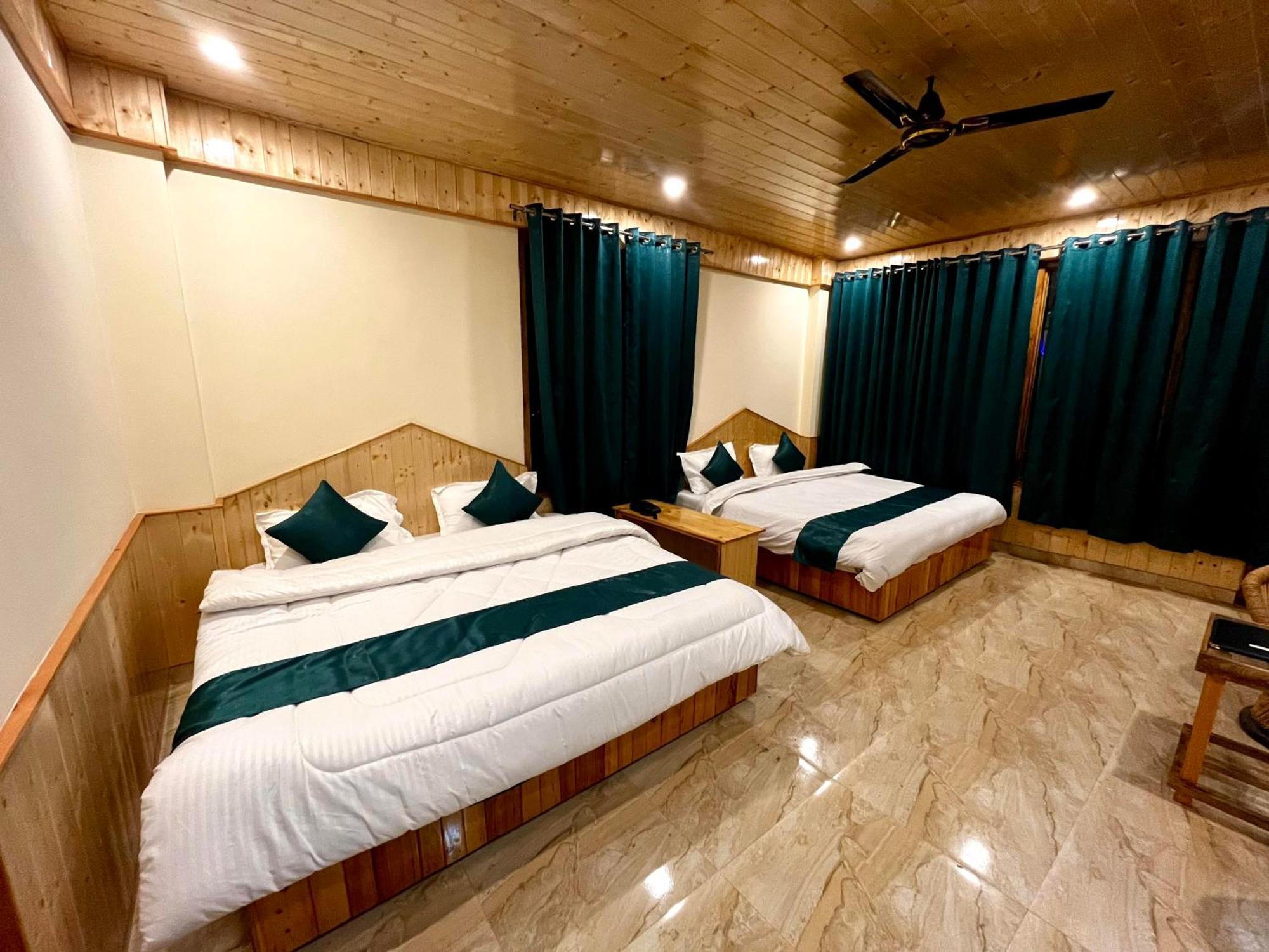Hotel Mid Orchard Kasol L River Side -Pure Veg Hotel Exterior photo